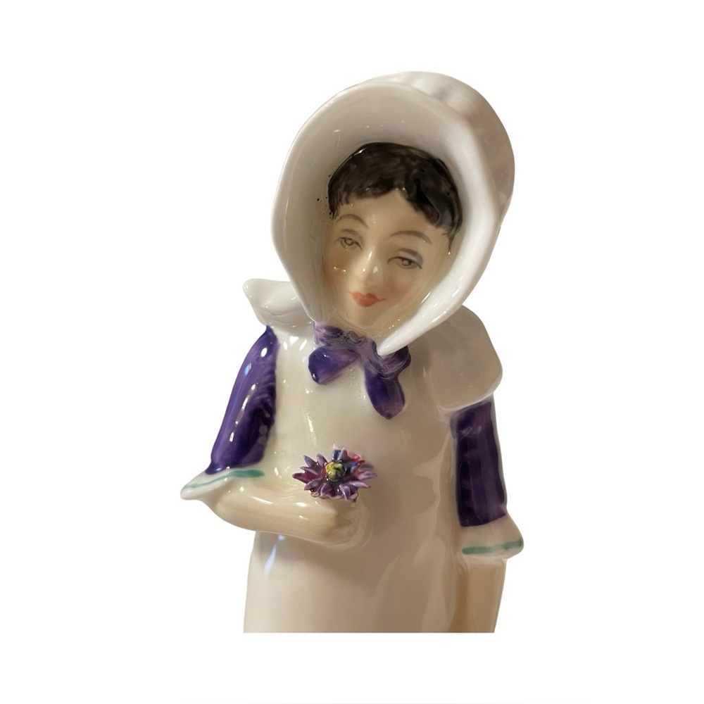 💜 Vintage Royal Doulton Bone China Anna HN2802 Kate Greenaway Collection (1975)